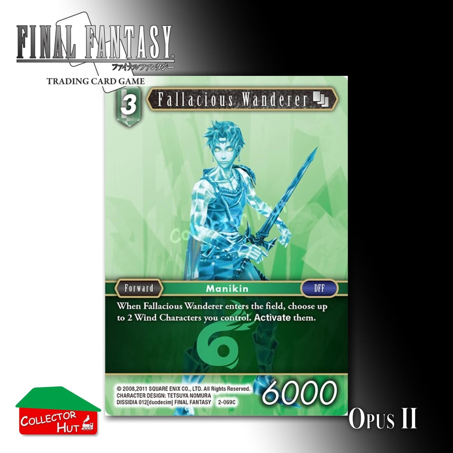 Final Fantasy Trading Card Game OPUS II 2 FOIL CARDS You Choose