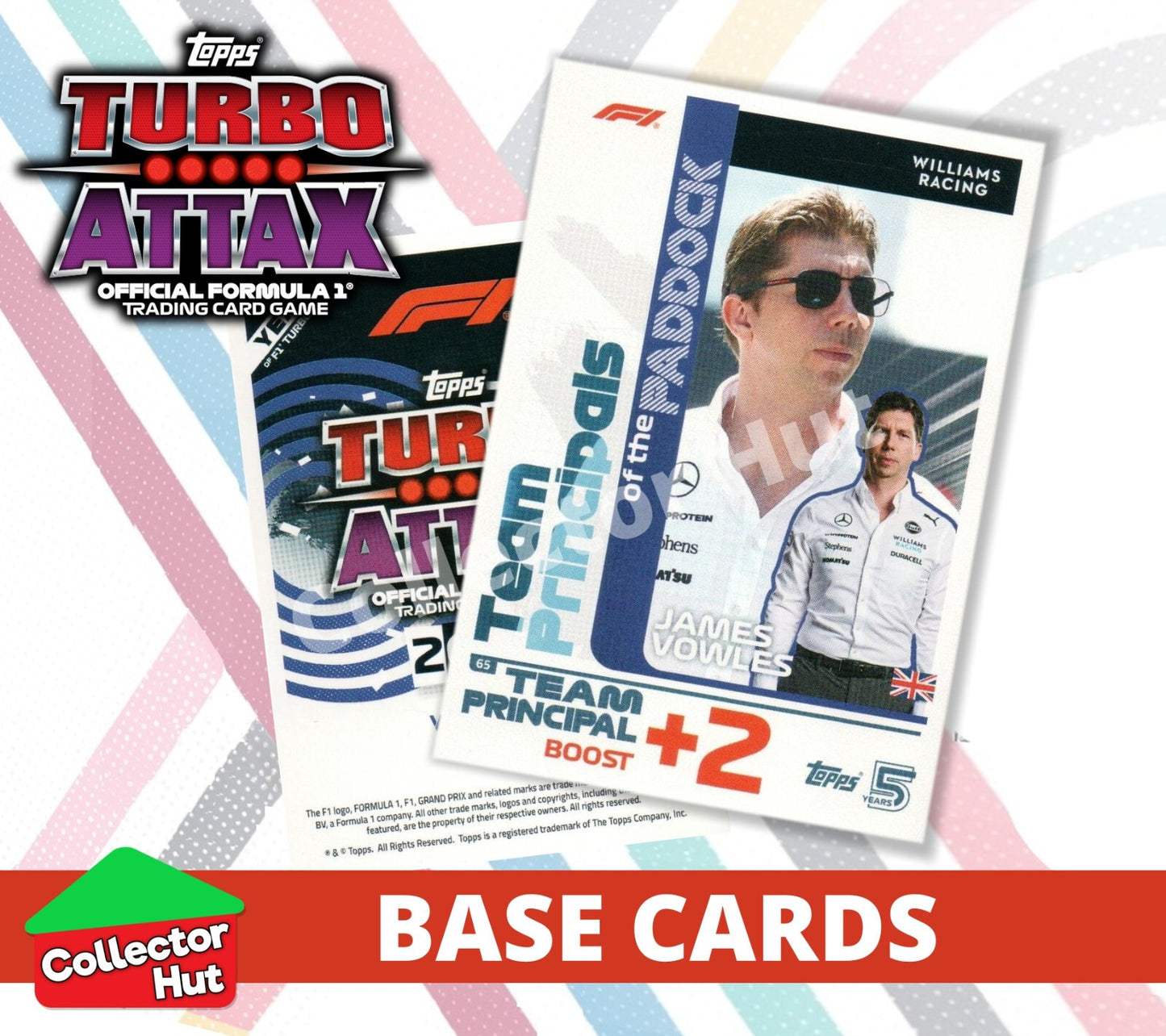 Topps Turbo Attax Formula 1 F1 2024 #1-166 Base Cards YOU CHOOSE