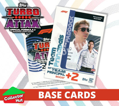 Topps Turbo Attax Formula 1 F1 2024 #1-166 Base Cards YOU CHOOSE