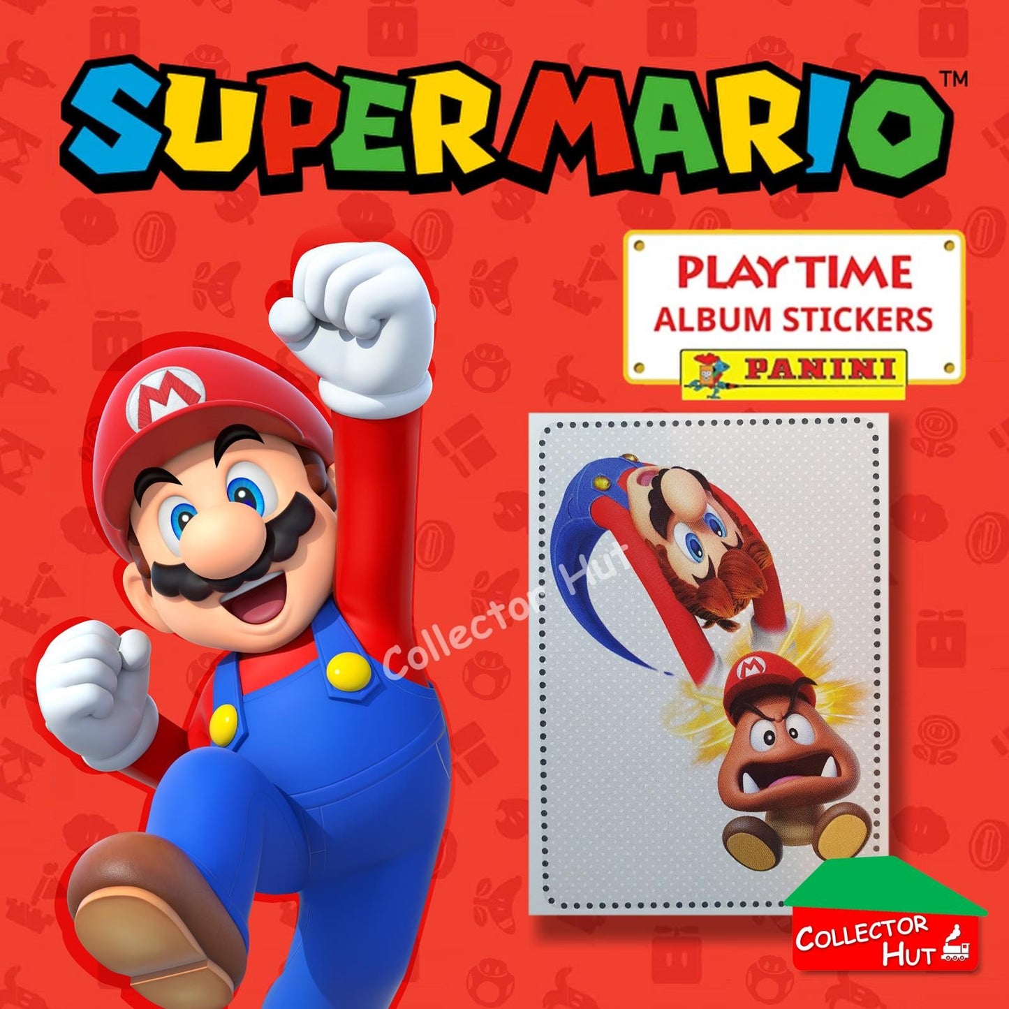 Panini Super Mario Playtime Sticker Collection Singles