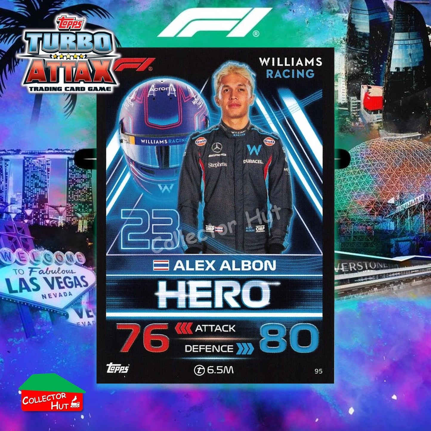 Topps Turbo Attax Formula 1 F1 2023 2023/24 Base Cards #1 - #171