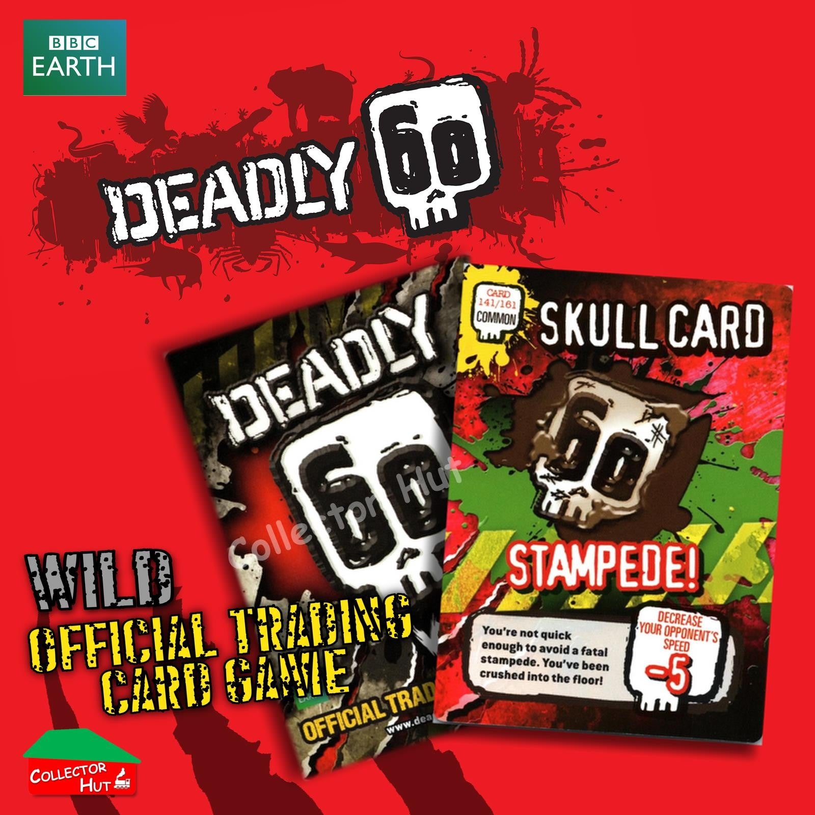 CBBC Deadly 60 WILD Trading Cards  Choose Your Cards
