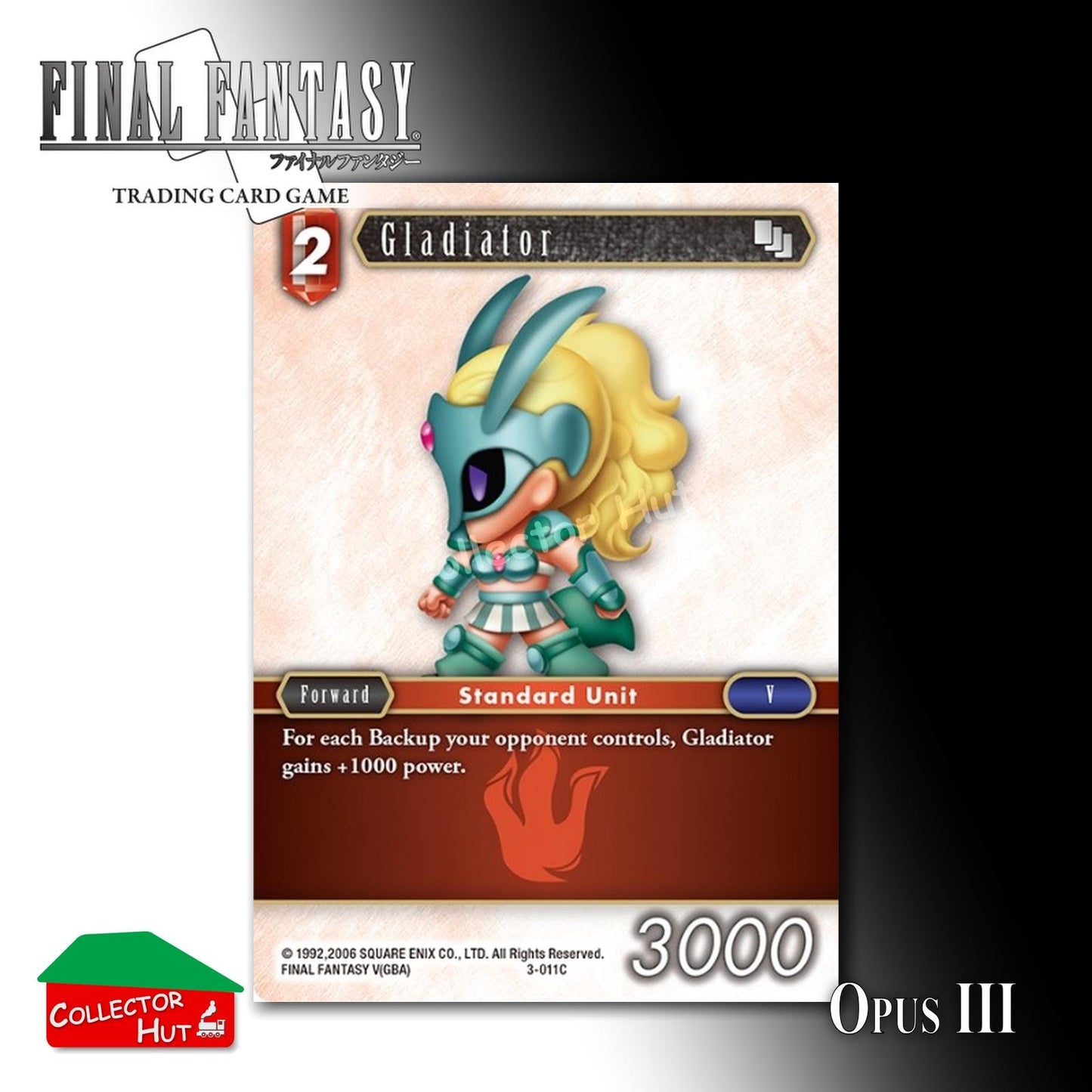 Final Fantasy Trading Card Game OPUS III 3 Singles You Choose