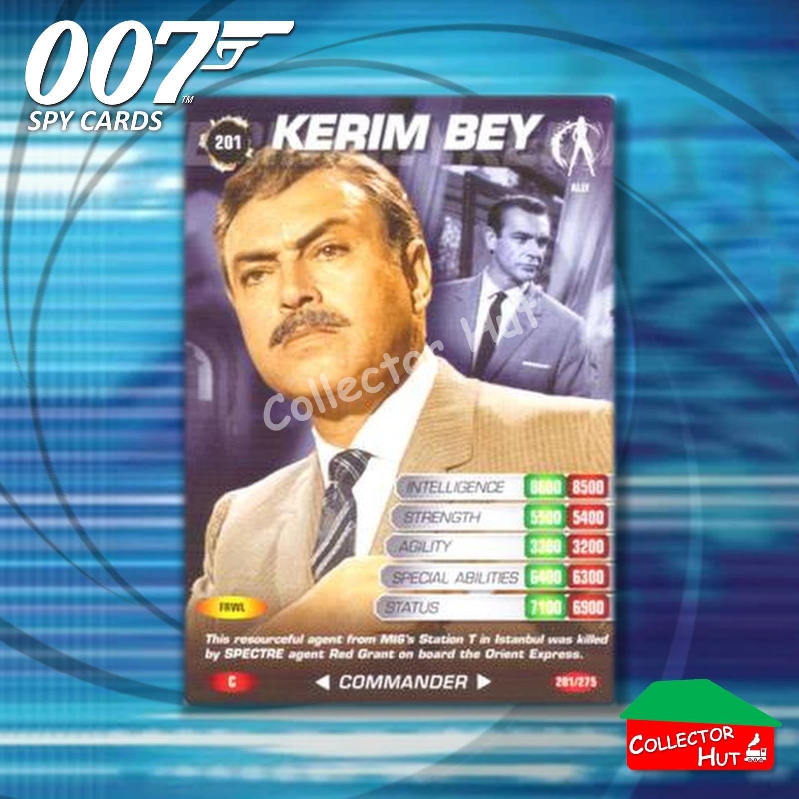 James Bond 007 Commander Spy Cards BASE COMMON YOU CHOOSE