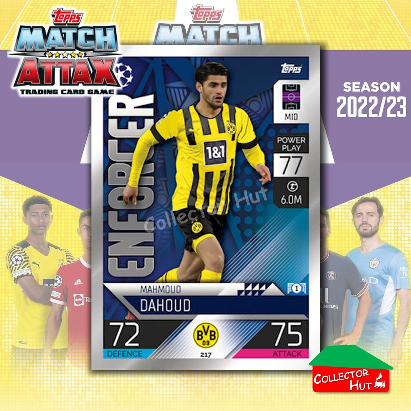 Topps Match Attax Europa Champions League 2022/23 TCG Trading Cards Base 190-387