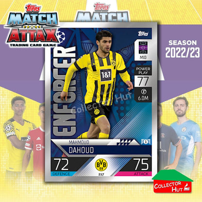 Topps Match Attax Europa Champions League 2022/23 TCG Trading Cards Base 190-387