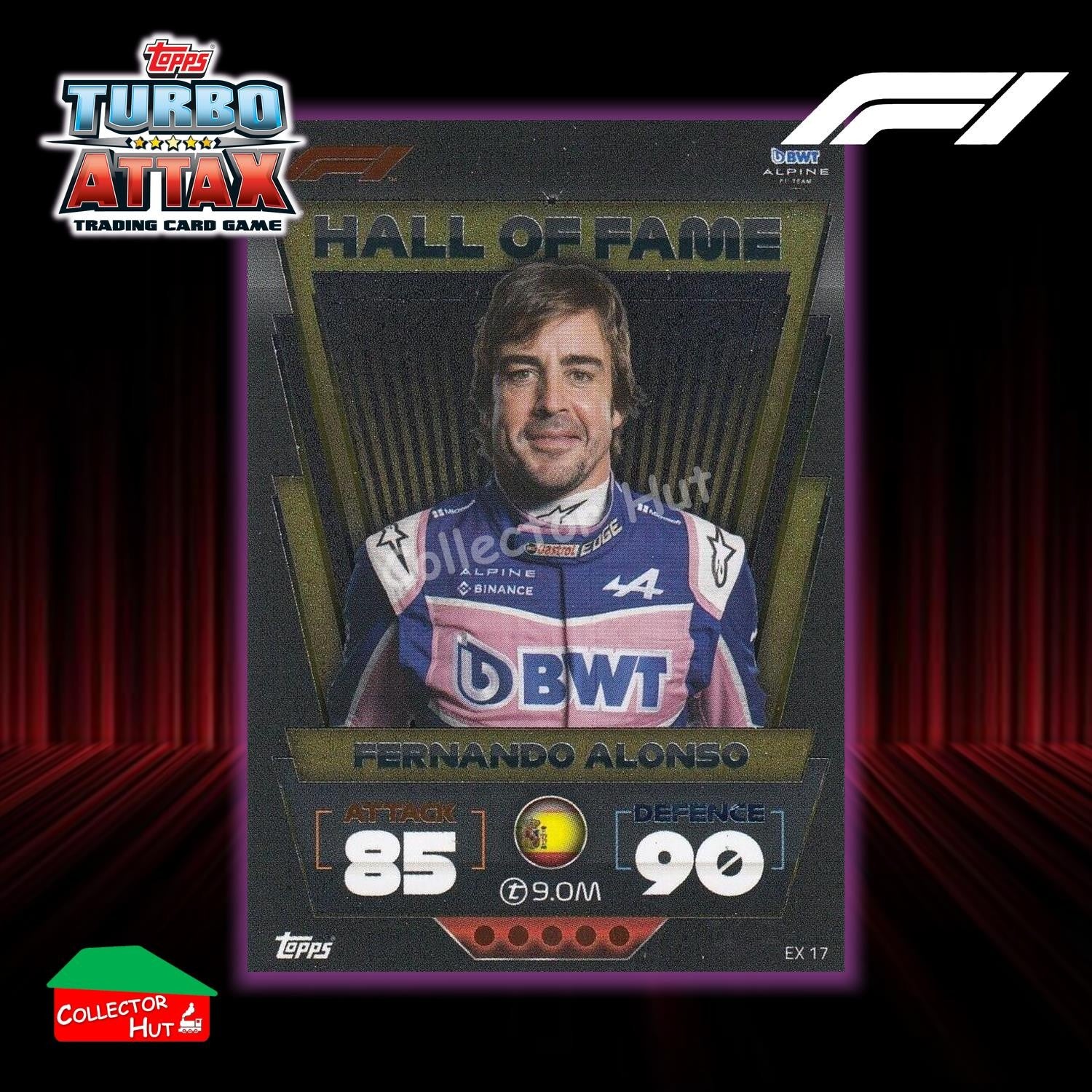 Topps Turbo Attax Formula 1 F1 2022 Limited Edition, 100 Club & Foil Cards