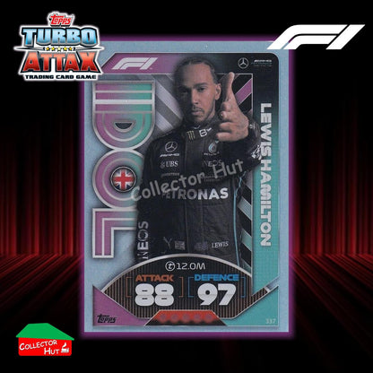 Topps Turbo Attax Formula 1 F1 2022 Limited Edition, 100 Club & Foil Cards
