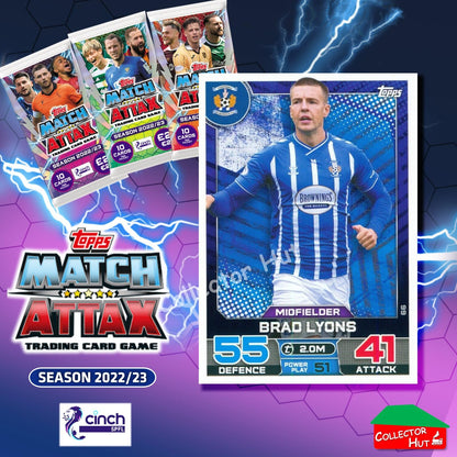TOPPS MATCH ATTAX SPFL 2022/23 #1-162 Choose Your Card