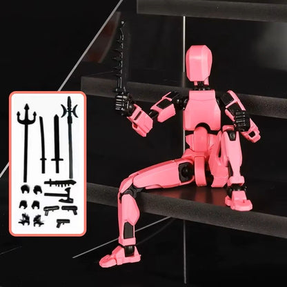 Shapeshift Robots Constructable Posable Action Figures for Art & Build Play