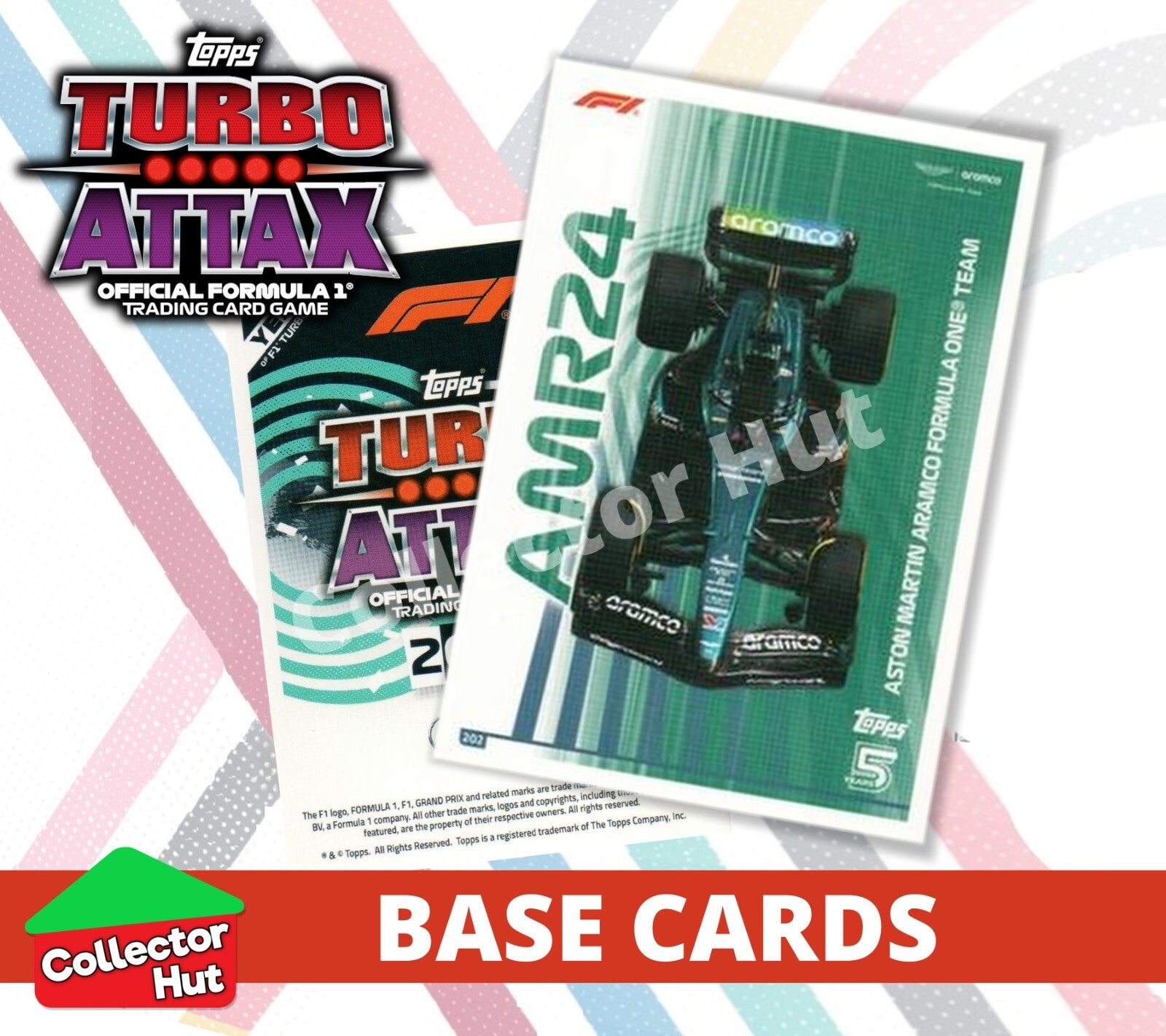 Topps Turbo Attax Formula 1 F1 2024 #167-312 Base Cards YOU CHOOSE