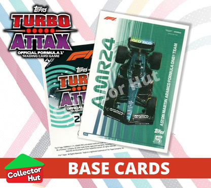 Topps Turbo Attax Formula 1 F1 2024 #167-312 Base Cards YOU CHOOSE