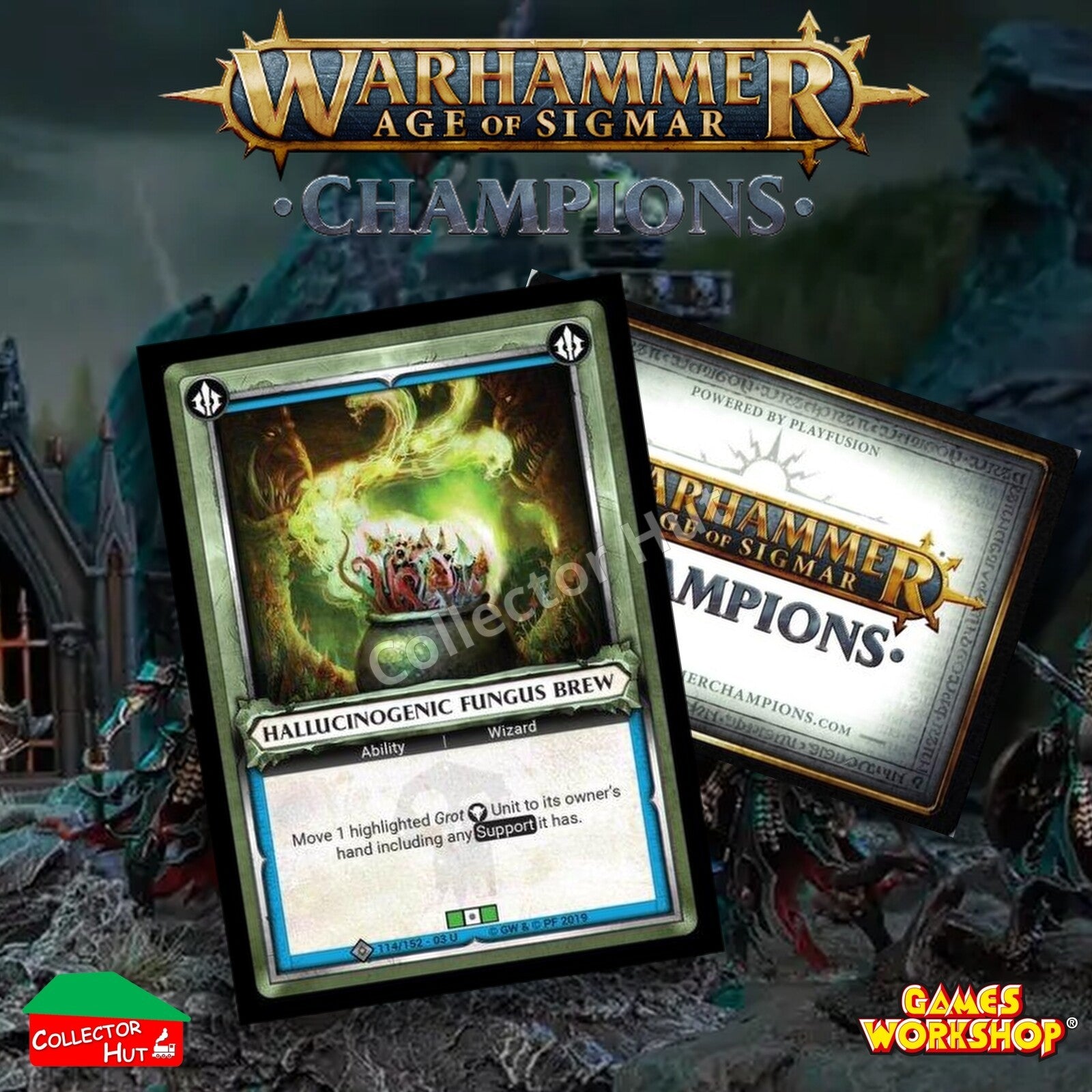Warhammer Age of Sigmar: Champions Wave 3 SAVAGERY FOIL Cards CHOOSE SINGLES