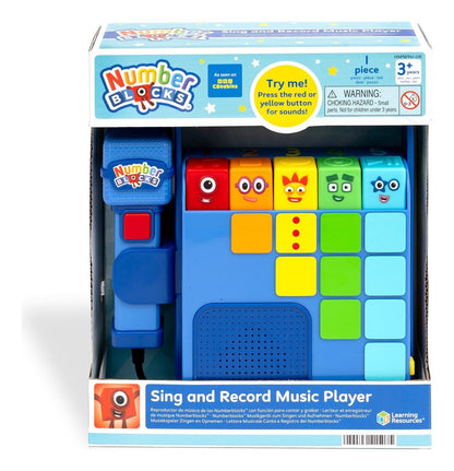 Numberblocks Sing & Record Music Player CBeebies