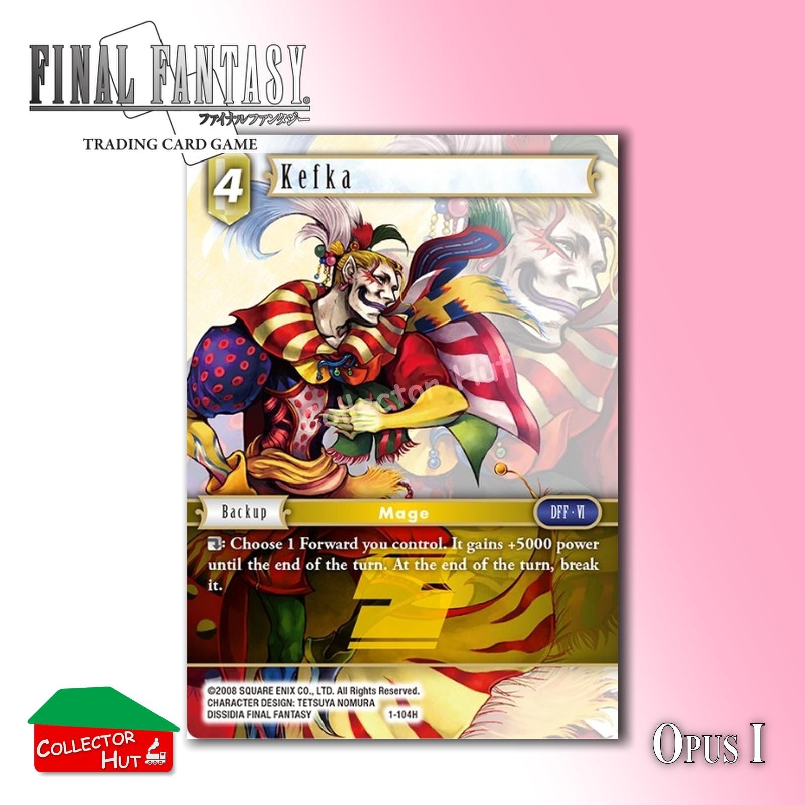 Final Fantasy Trading Card Game OPUS I Singles You Choose