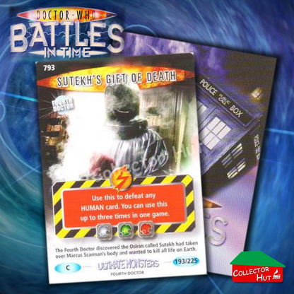 DOCTOR WHO Battles in Time #601-825 ULTIMATE MONSTERS RARE & COMMON Cards