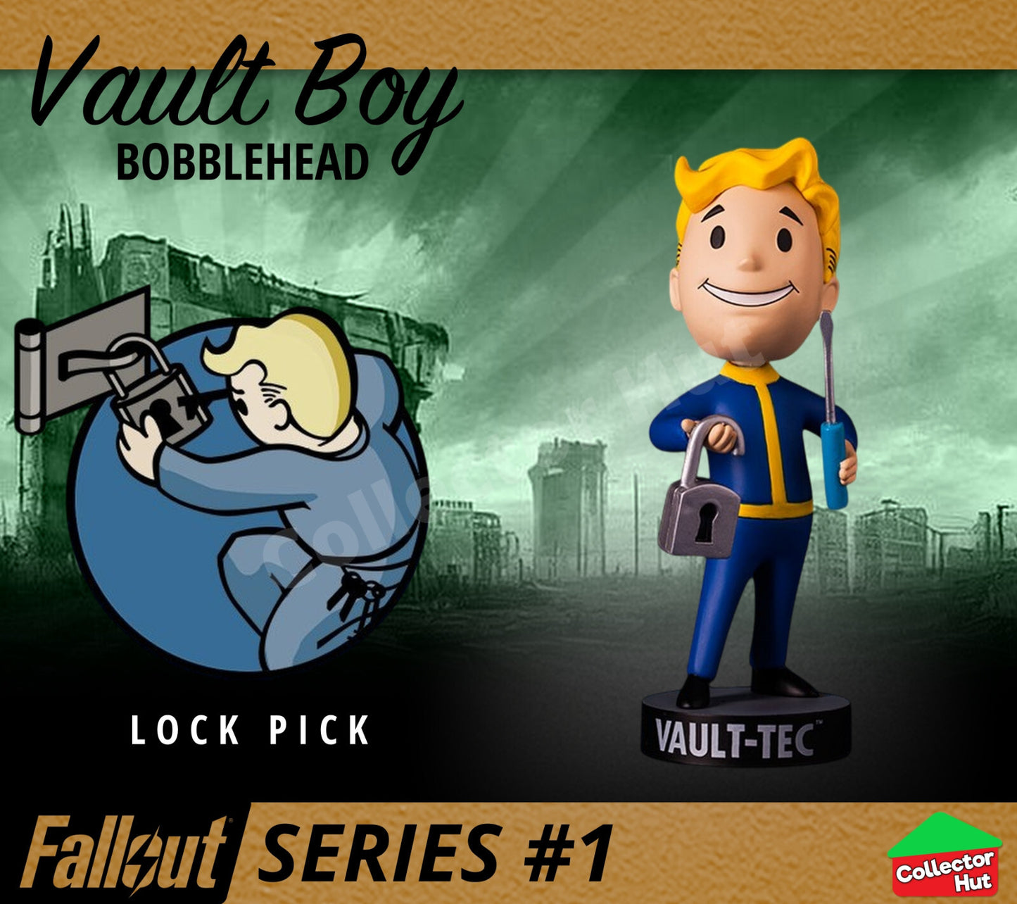 Fallout 4 Bobbleheads Series 1 Bethesda 2015 Gaming Heads