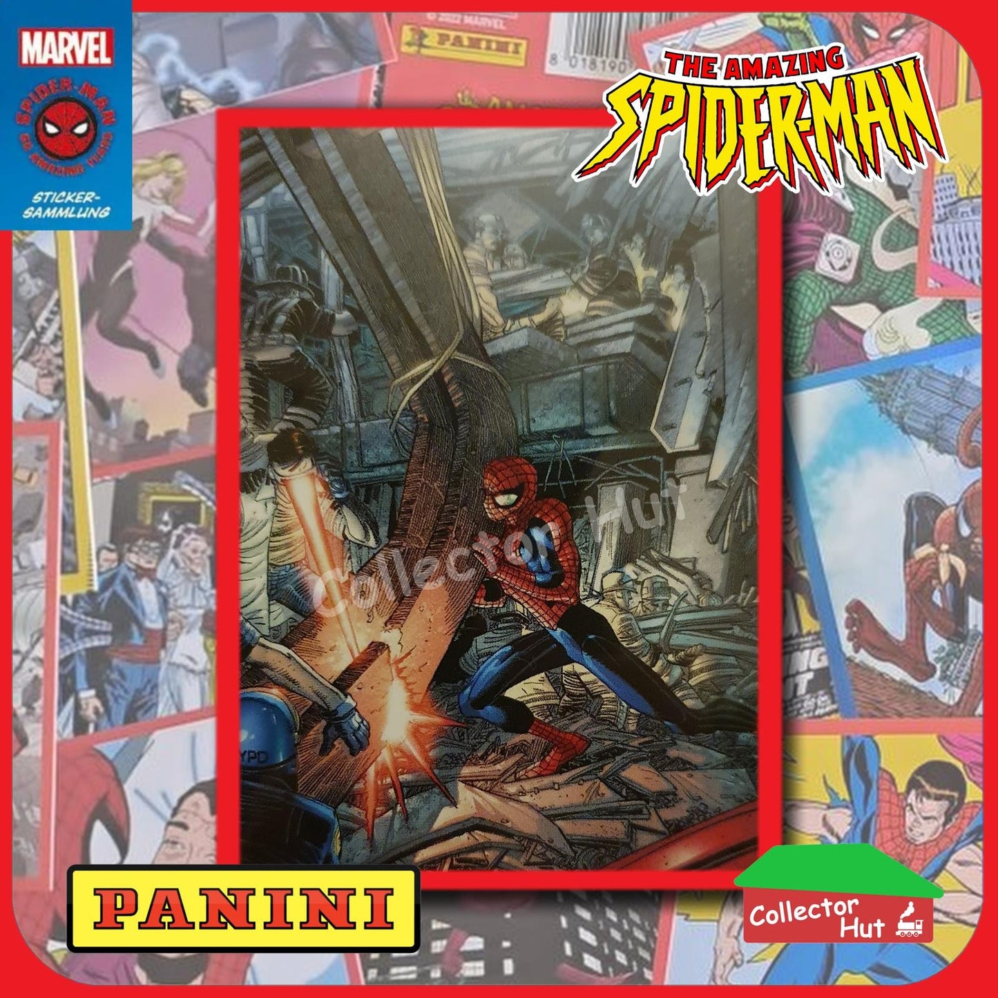 Panini The Amazing Spider-Man 60th Anniversary Sticker Collection Singles