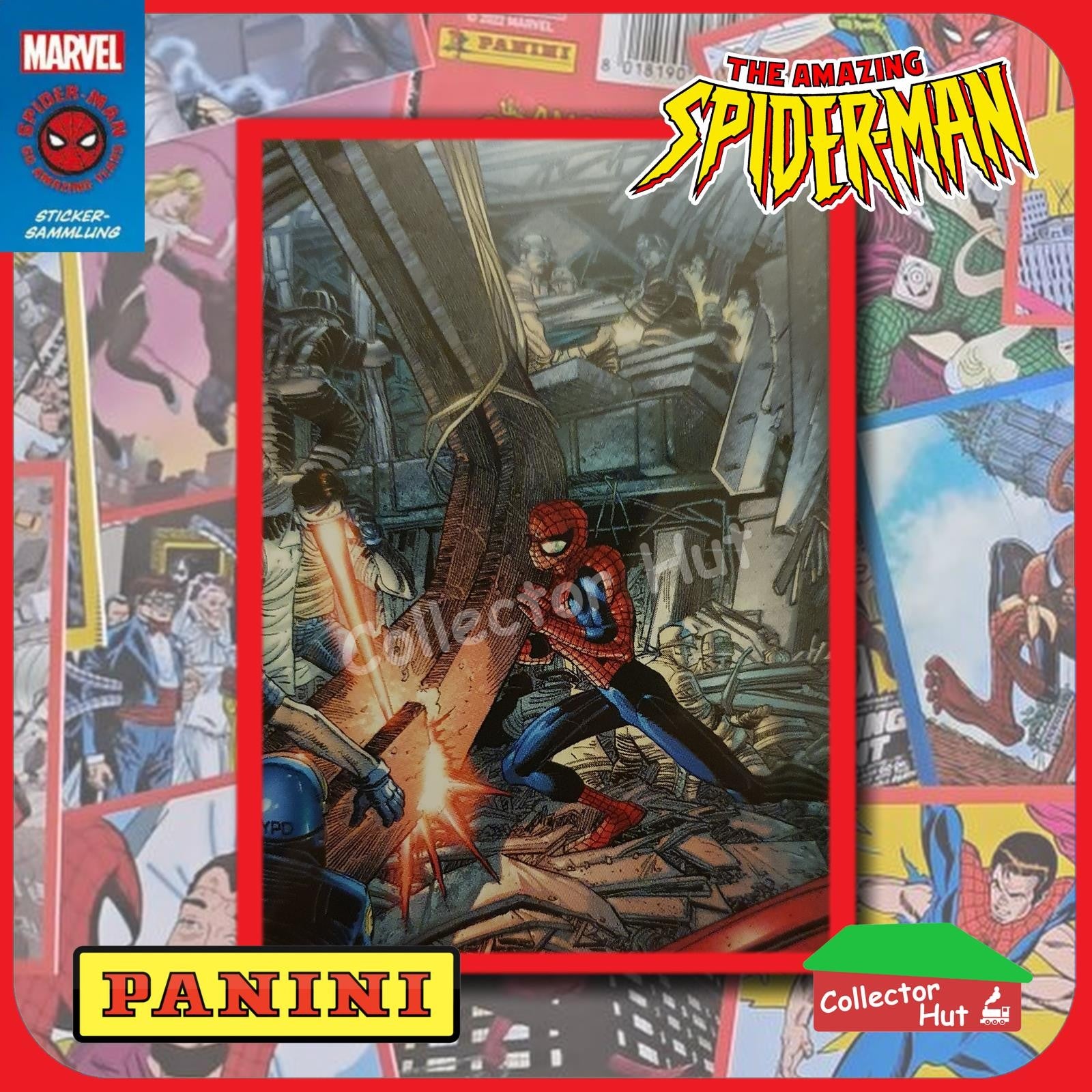 Panini The Amazing Spider-Man 60th Anniversary Sticker Collection Singles