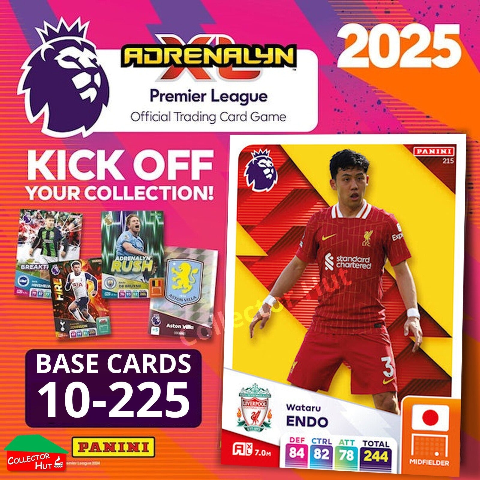 Panini Adrenalyn XL Premier League 2025 2024/25 Base & Foils #10-225