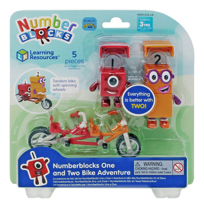 Numberblocks Vehicle Sets Educational Mathematics Toys CBeebies