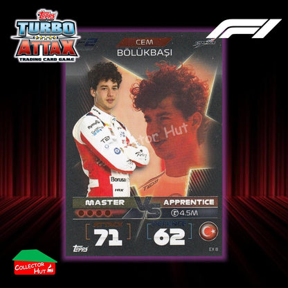 Topps Turbo Attax Formula 1 F1 2022 Limited Edition, 100 Club & Foil Cards