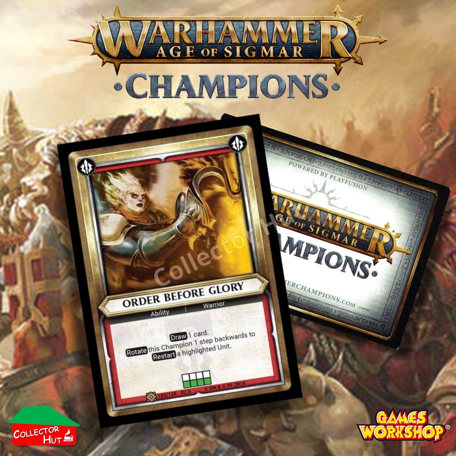 Warhammer Age of Sigmar: Champions Wave 2 ONSLAUGHT Trading Cards CHOOSE SINGLES