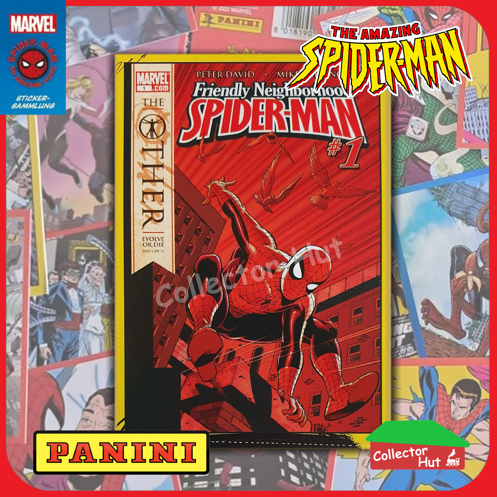 Panini The Amazing Spider-Man 60th Anniversary Trading Cards Singles 1-60