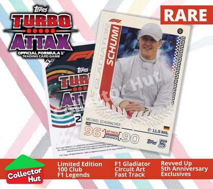 Topps Turbo Attax Formula 1 F1 2024 #313-344 RARE Limited Cards YOU CHOOSE