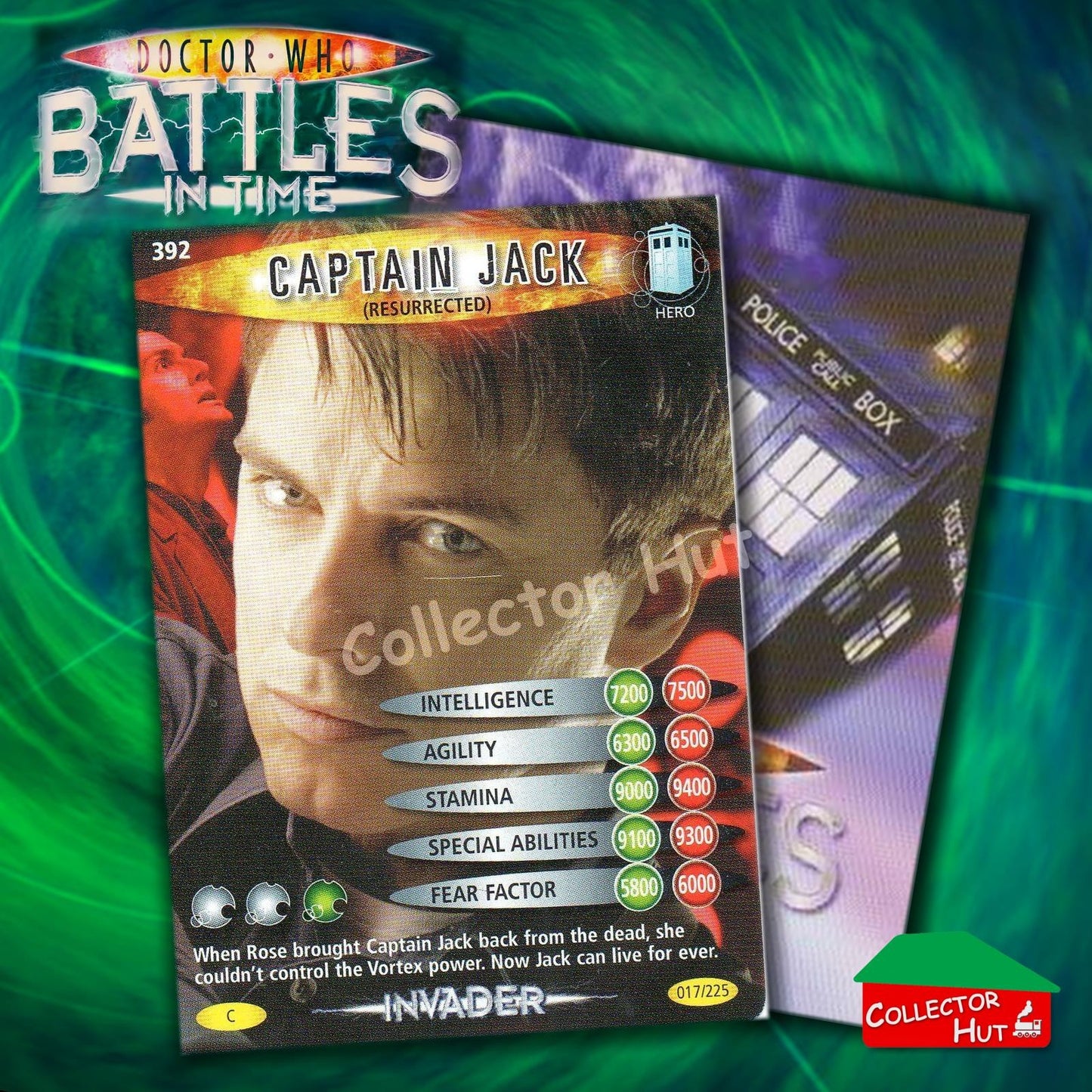 DOCTOR WHO Battles in Time #376-600 INVADER RARE & COMMON CARDS YOU CHOOSE