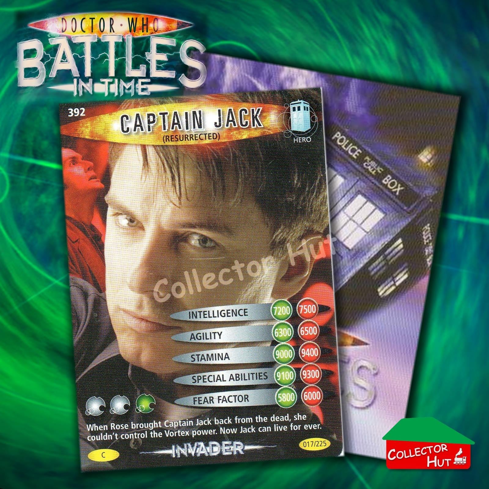 DOCTOR WHO Battles in Time #376-600 INVADER RARE & COMMON CARDS YOU CHOOSE