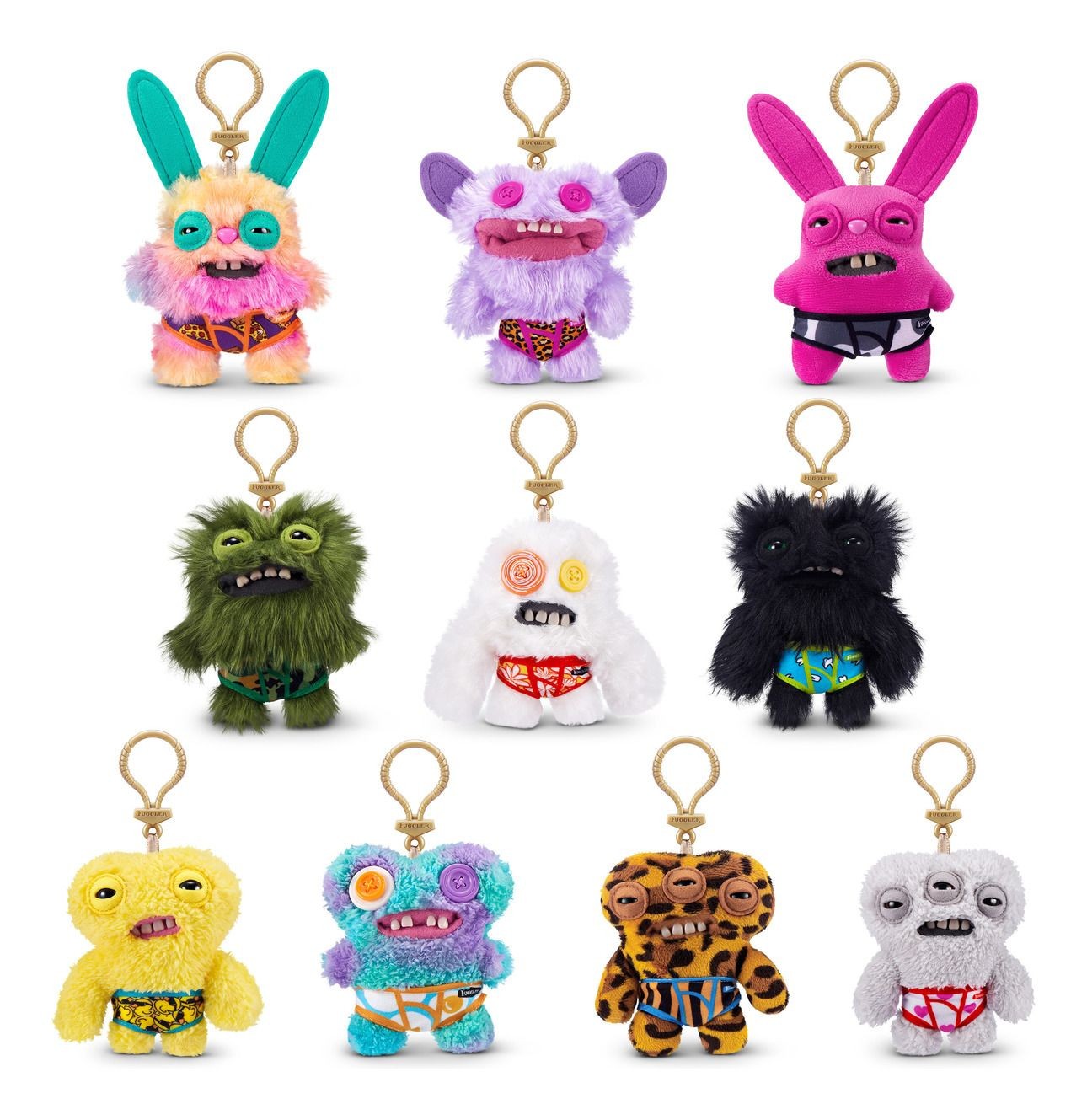 Fugglers 5" Keyrings Series 4 Pick a Character!