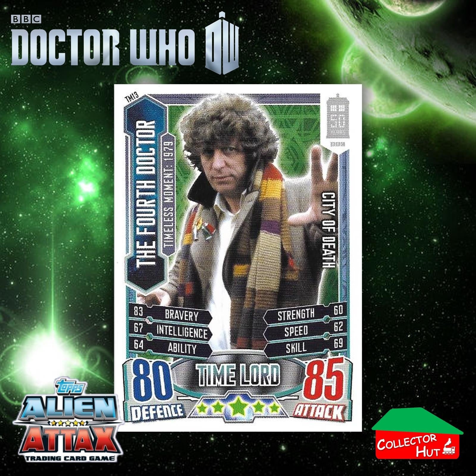 Topps Doctor Who Alien Attax 50th Anniversary Edition Companion Timeless Cards