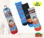 Children's Novelty Ankle Socks 3 Pack Pairs Peppa Pig Superman Paw Patrol Barbie