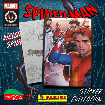 Panini Spider-Man Spider-Verse 2023 Collection Sticker Singles #1-163 & F1-30