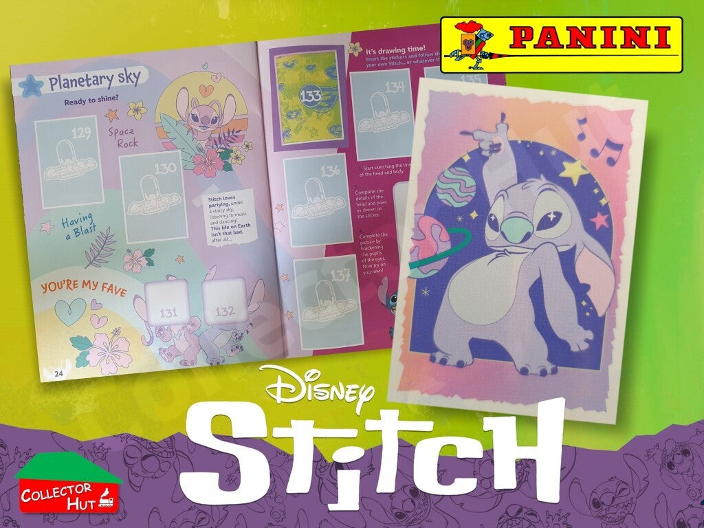 Panini Disney Stitch Single Stickers Lilo & Stitch 2024