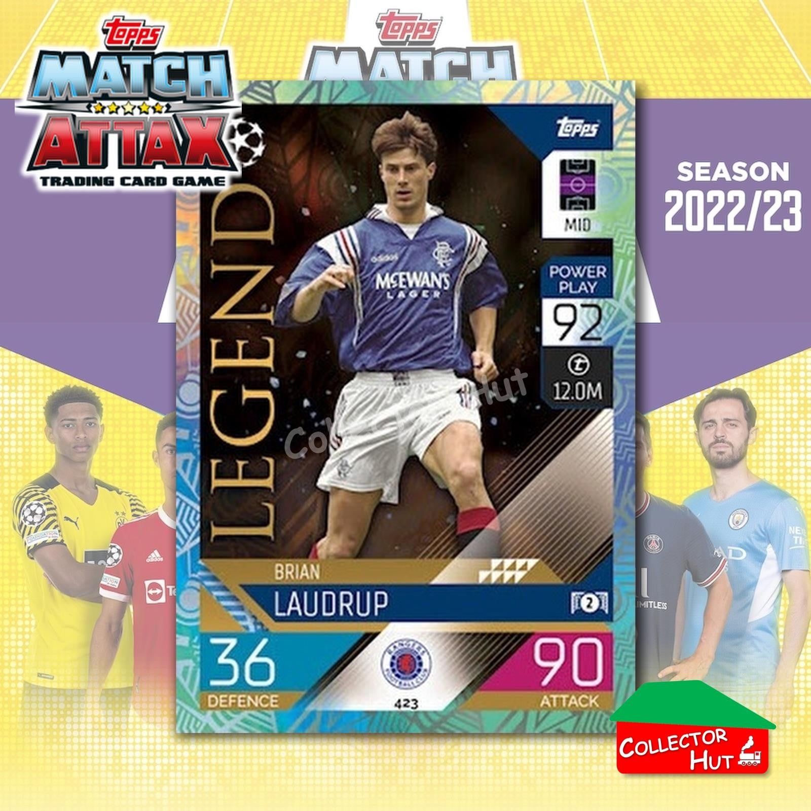 Topps Match Attax EuropA Champions League 2022/23 FOIL LEGEND LIMITED CARDS