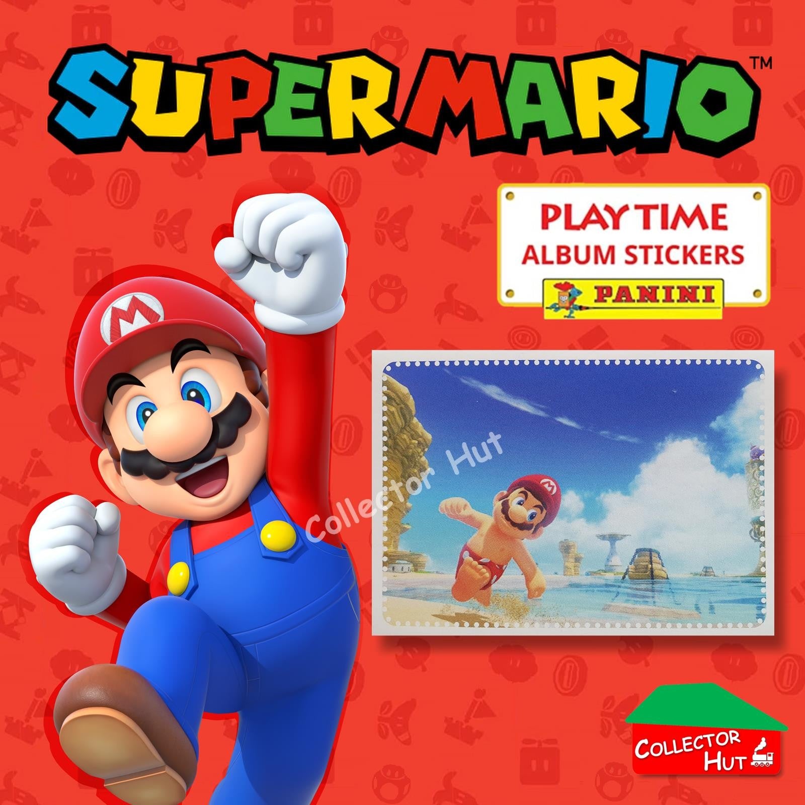 Panini Super Mario Playtime Sticker Collection Singles