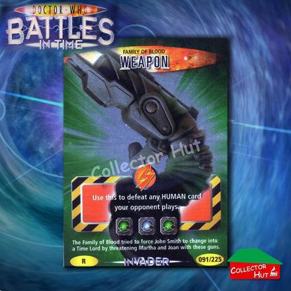 DOCTOR WHO Battles in Time #376-600 INVADER RARE & COMMON CARDS YOU CHOOSE