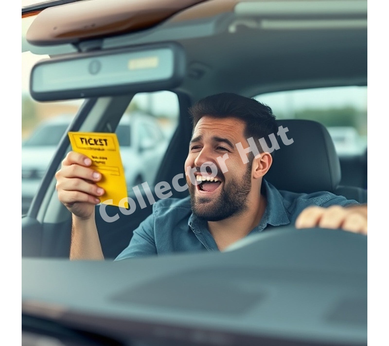 Parking Ticket Practical Joke 6 Pack Henbrandt