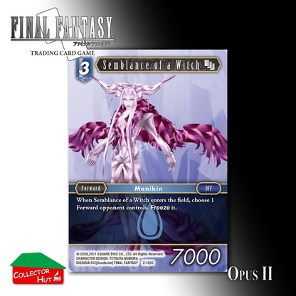Final Fantasy Trading Card Game OPUS II 2 FOIL CARDS You Choose