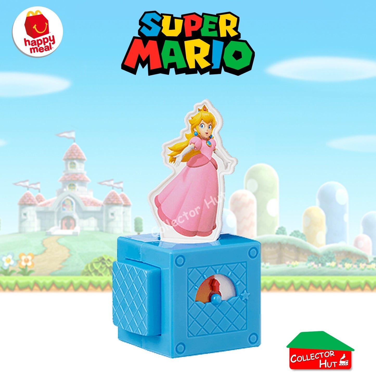 McDonald's Happy Meal Super Mario 2018 Plastic Toys Figurines New & Sealed