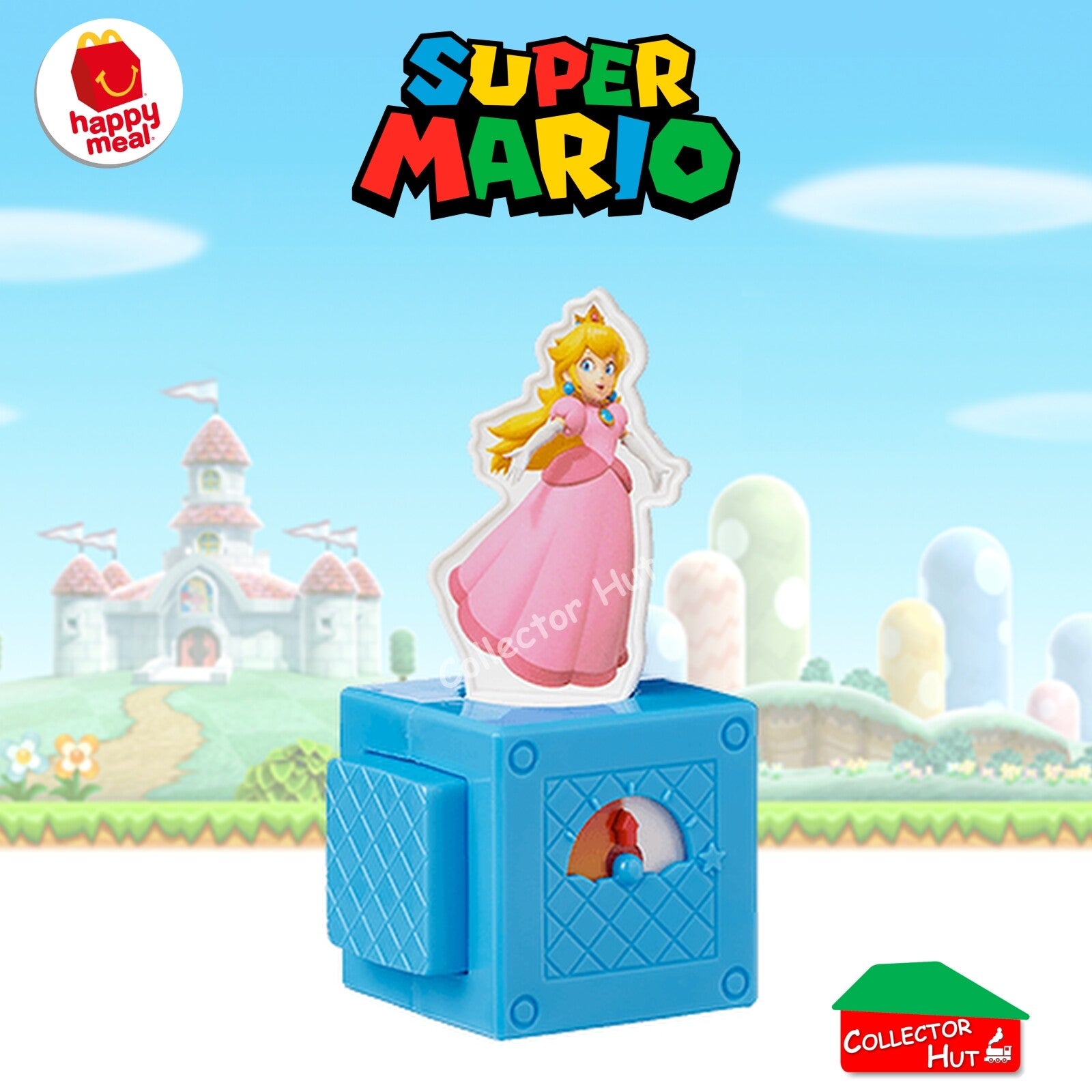 McDonald's Happy Meal Super Mario 2018 Plastic Toys Figurines New & Sealed