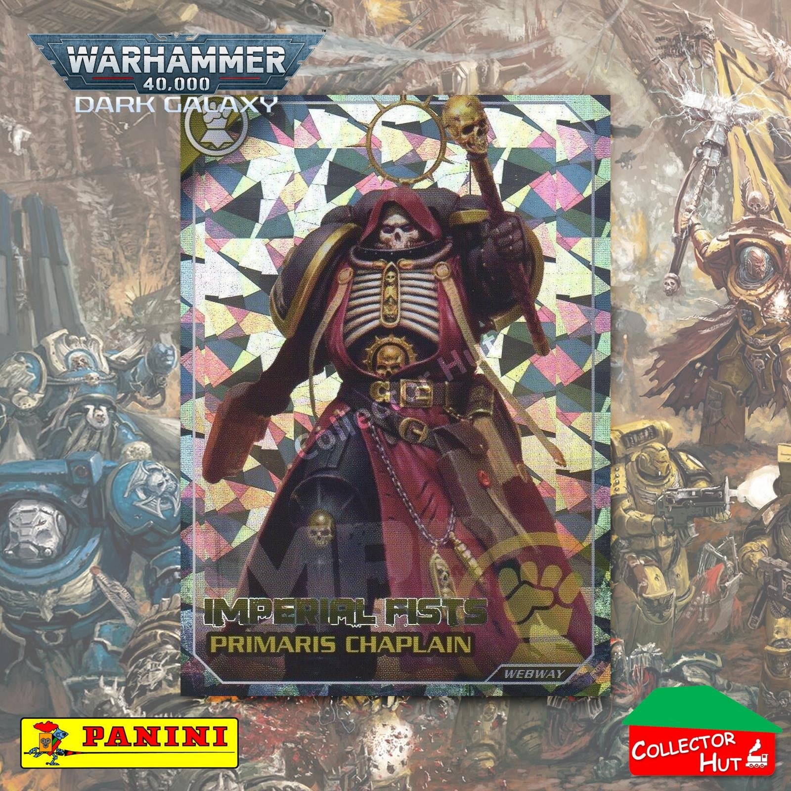 PANINI Warhammer 40,000 Dark Galaxy Webway Inferno Adamantium Limited FOIL Cards
