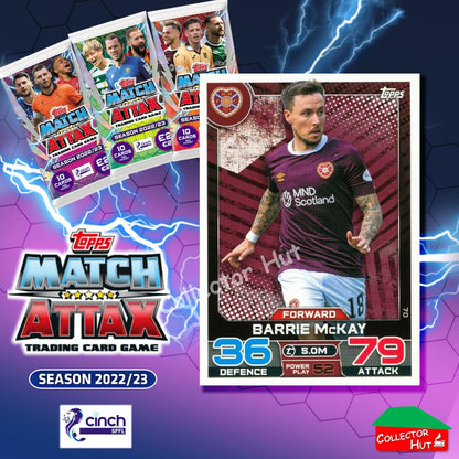 TOPPS MATCH ATTAX SPFL 2022/23 #1-162 Choose Your Card