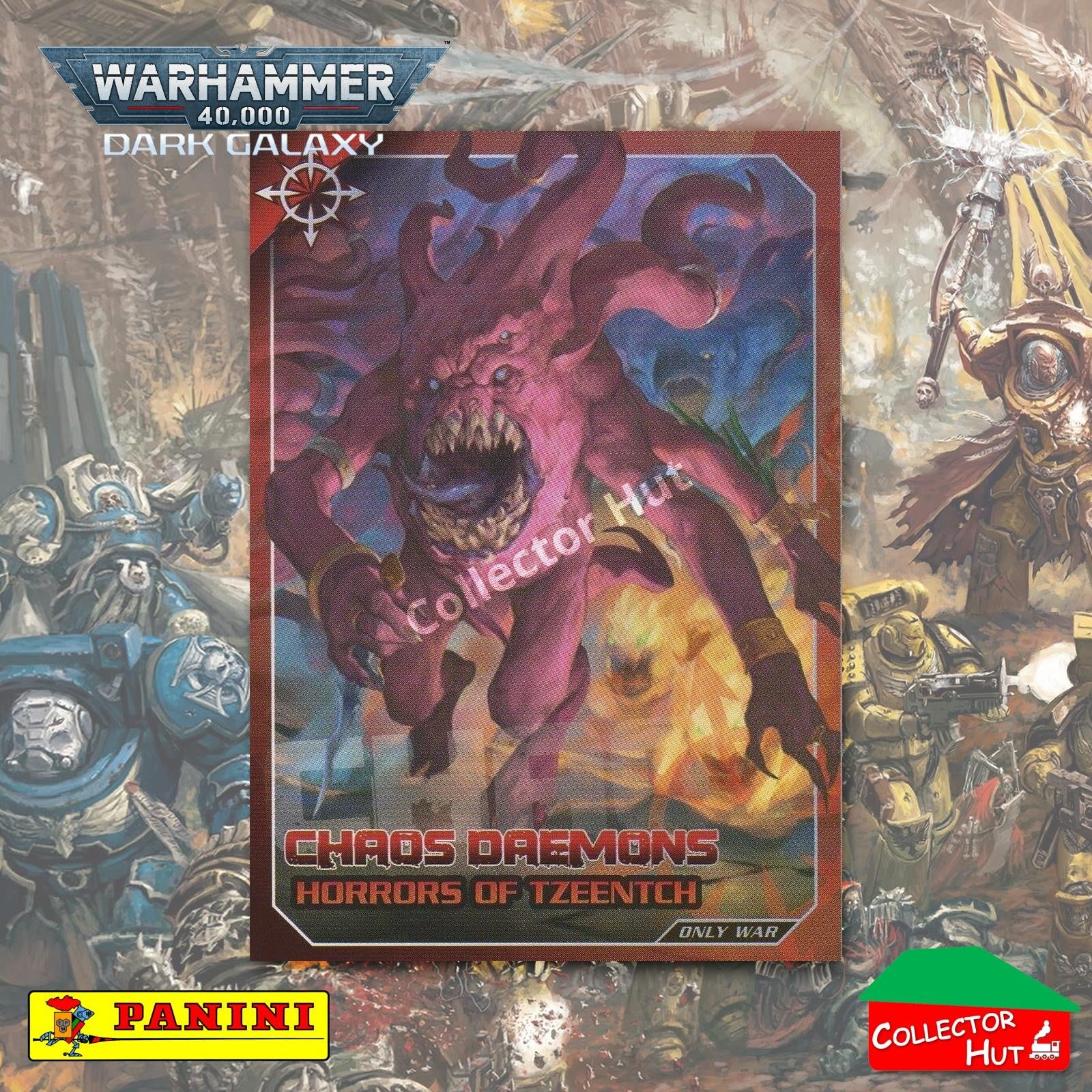 PANINI Warhammer 40,000 Dark Galaxy Only War Base Trading Cards #1-225