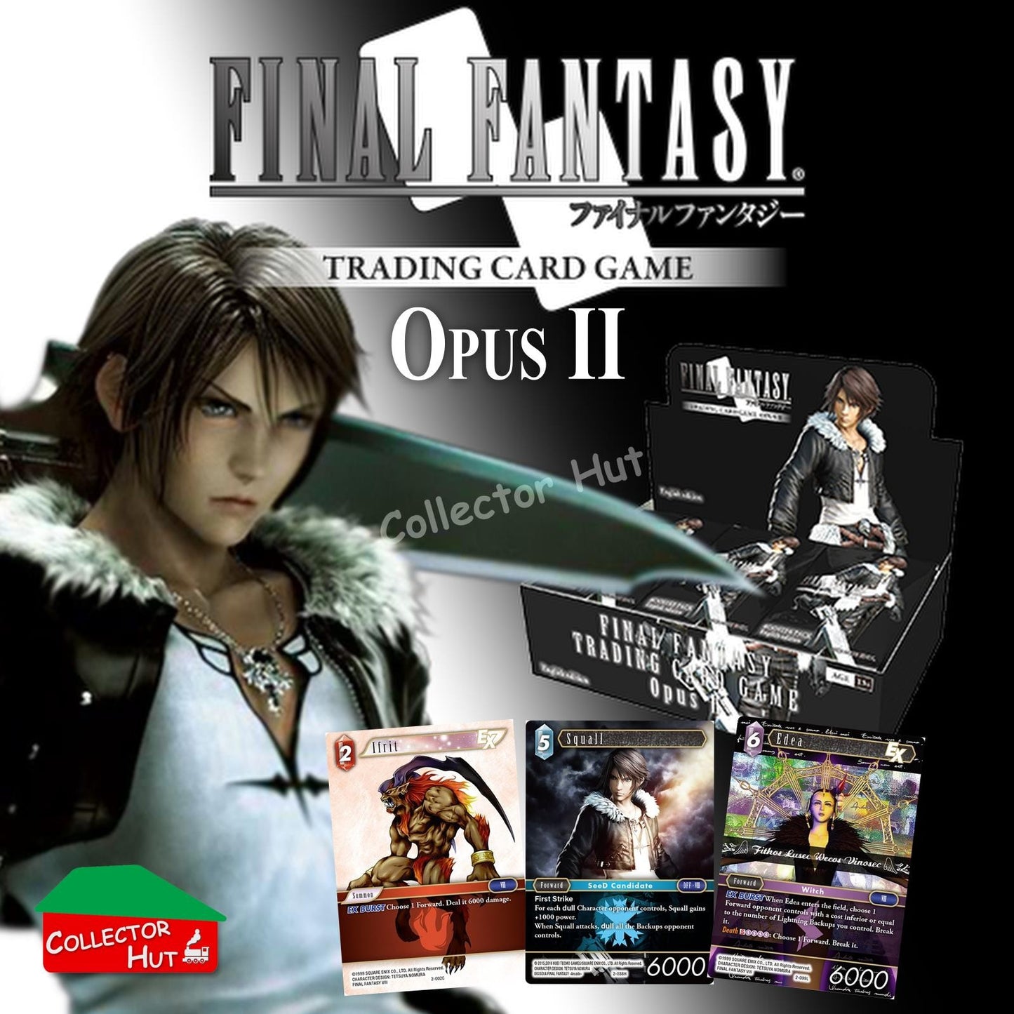 Final Fantasy Trading Card Game OPUS II 2 Singles You Choose