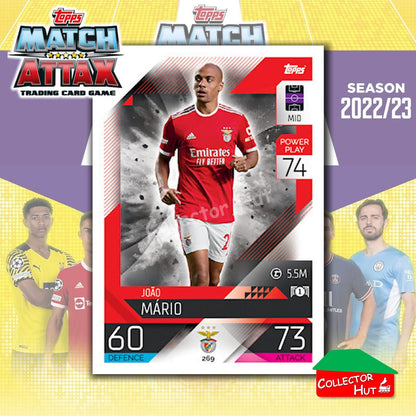 Topps Match Attax Europa Champions League 2022/23 TCG Trading Cards Base 190-387