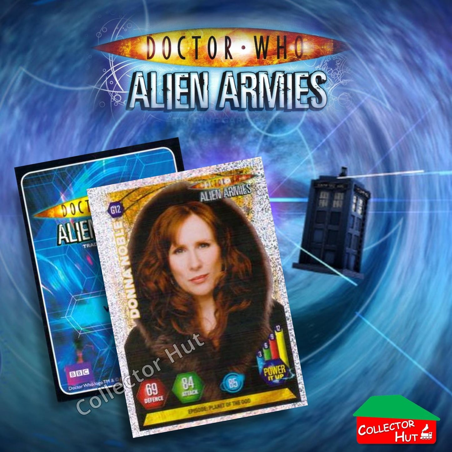 DOCTOR WHO Alien Armies Trading Cards Glitter Super Emboss Foil Cards