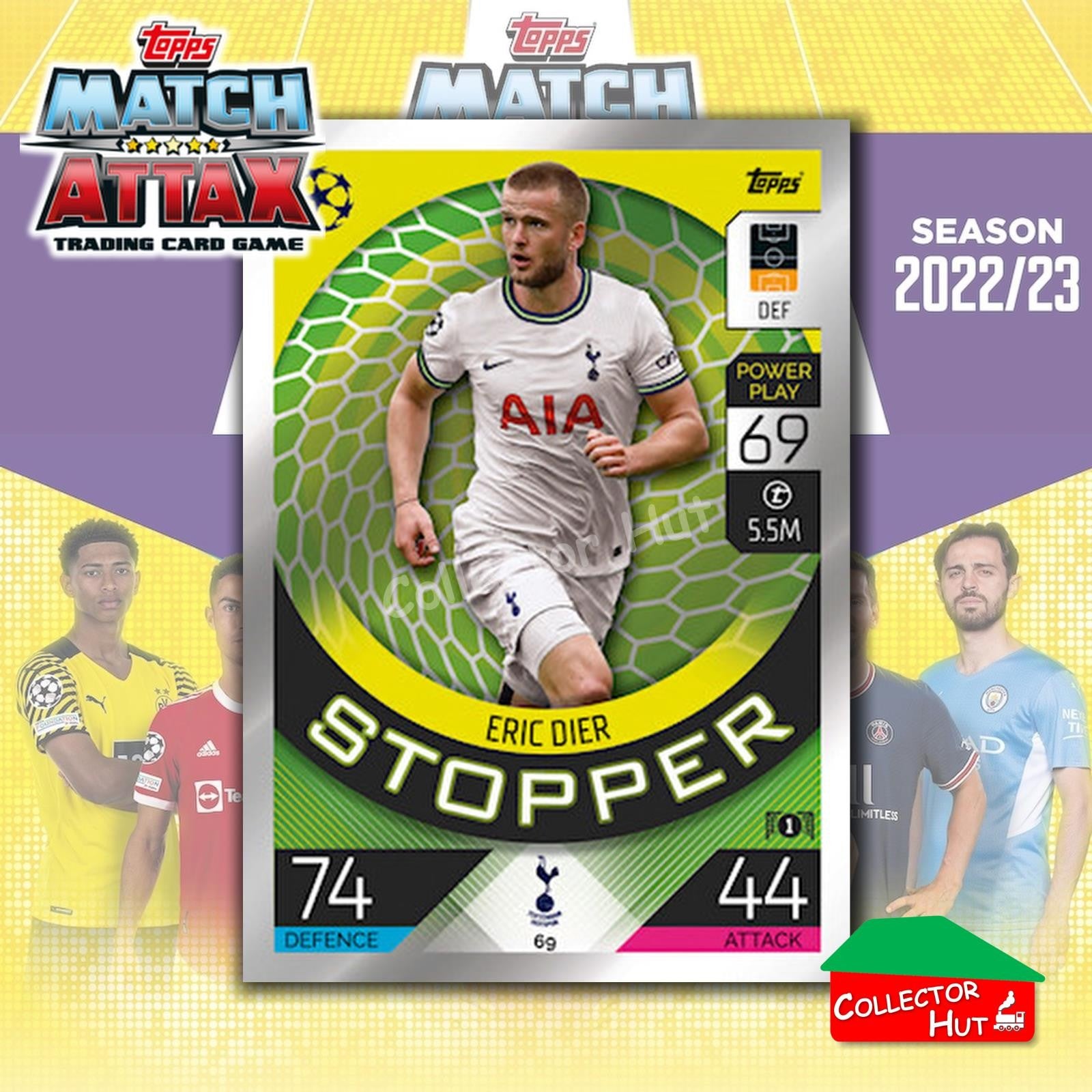 Topps Match Attax Europa Champions League 2022/23 TCG Trading Cards Base 1-189